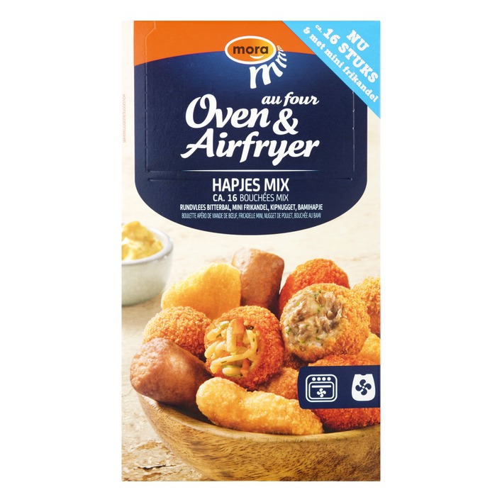 Mora Oven & airfryer hapjes mix