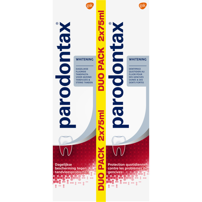 Parodontax Whitening dagelijkse tandpasta 2-pack