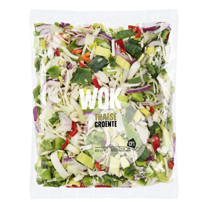 AH Thaise wokgroente prei rode peper