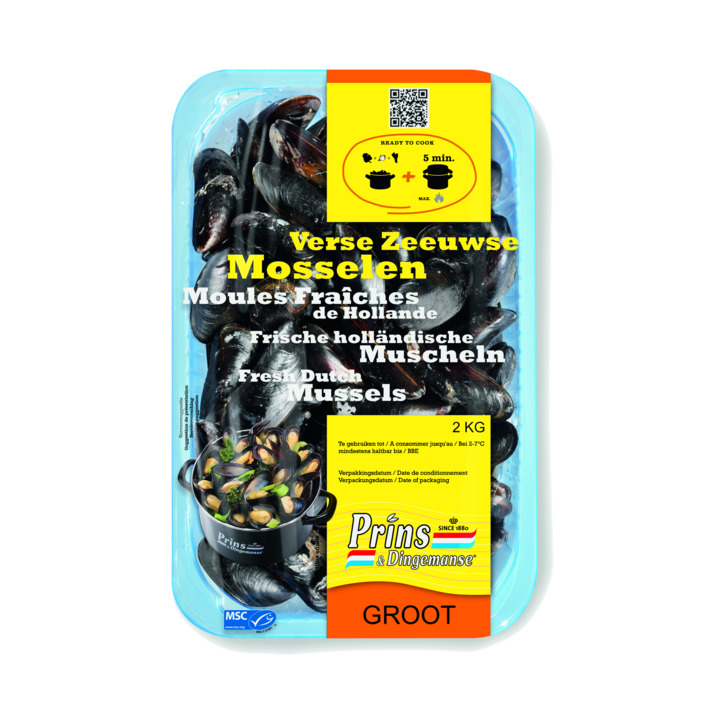 Prins & Dingemanse Verse mosselen