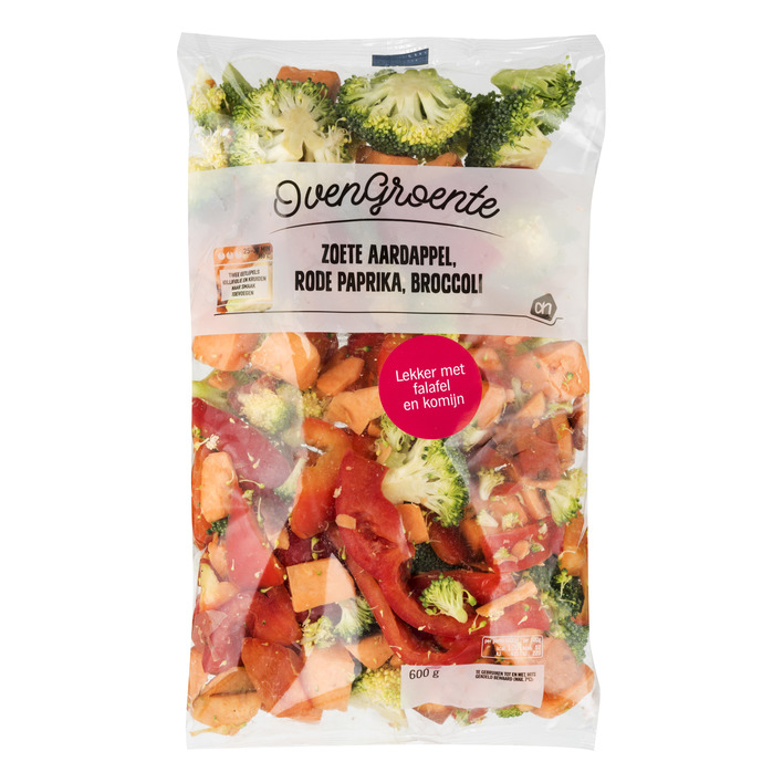 AH Oven & airfryer groente zoete aardappel