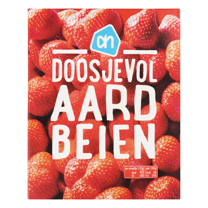 AH Doosje met aardbeien