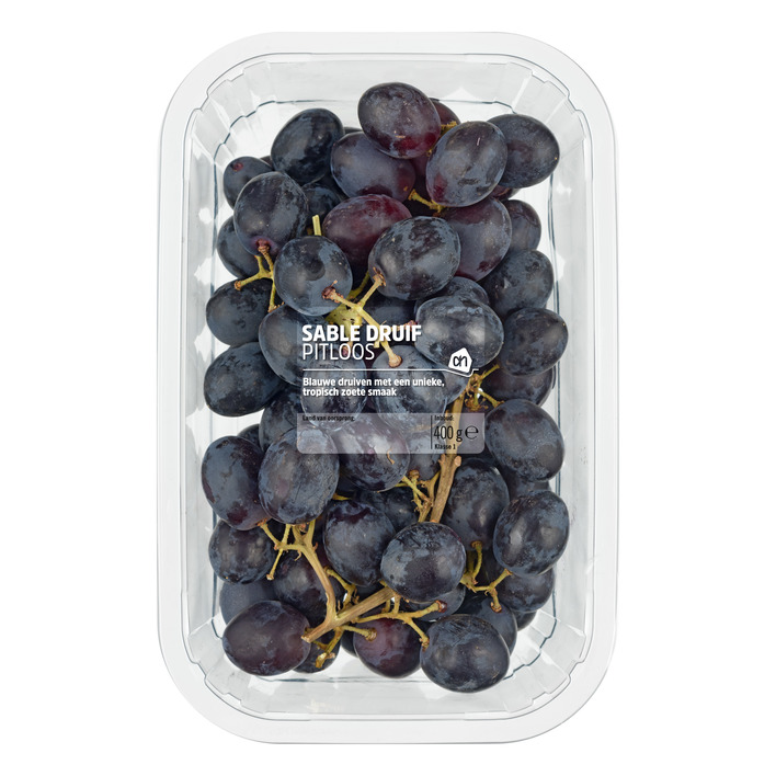 AH Sable pitloze blauwe druiven