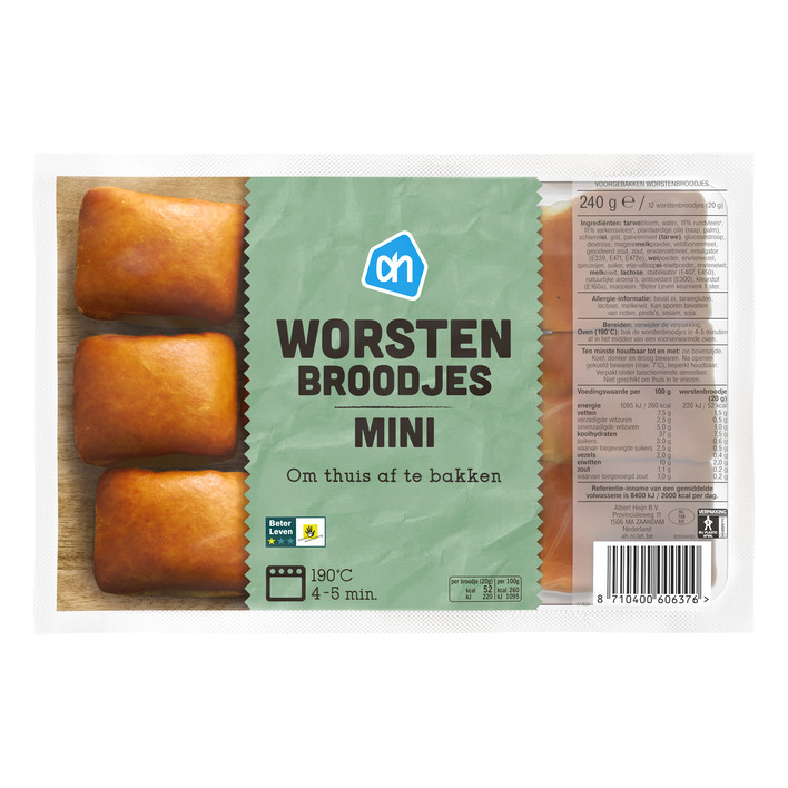 AH Mini worstenbroodjes