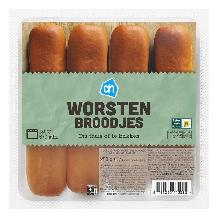 AH Worstenbroodjes