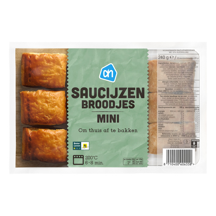 AH Mini saucijzenbroodjes