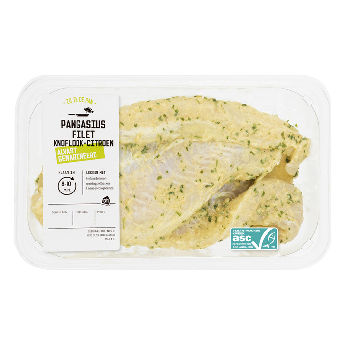 AH Pangasiusfilet knoflook-citroen