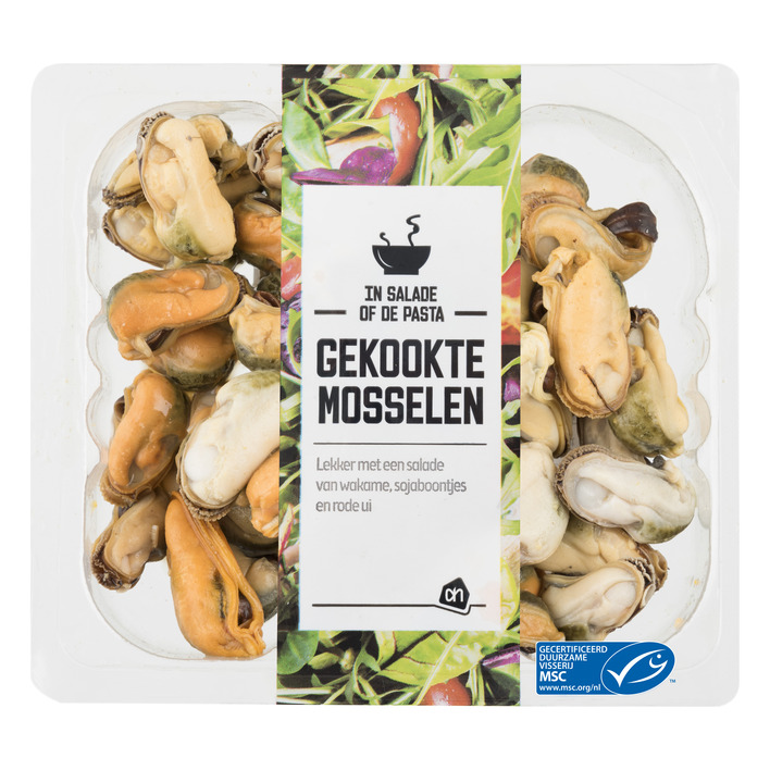 AH Gekookte mosselen