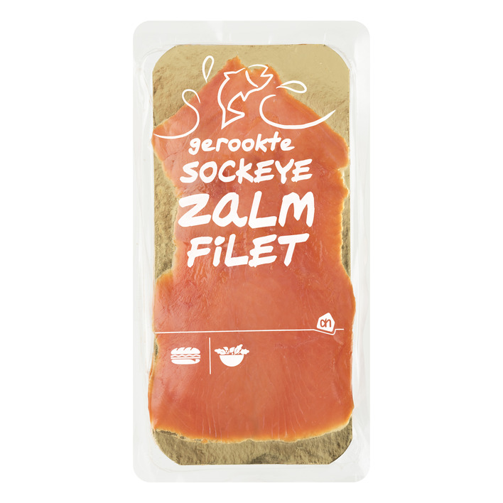 AH Gerookte sockeye zalm