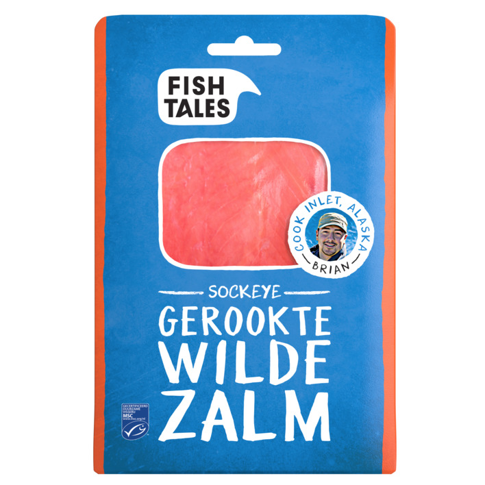 Fish Tales Sockeye gerookte wilde zalm