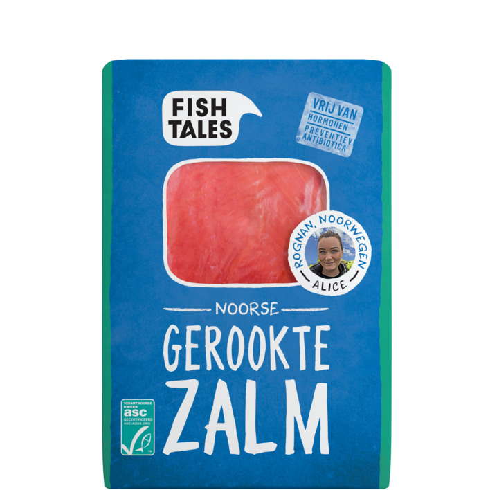 Fish Tales Atlantische gerookte zalm