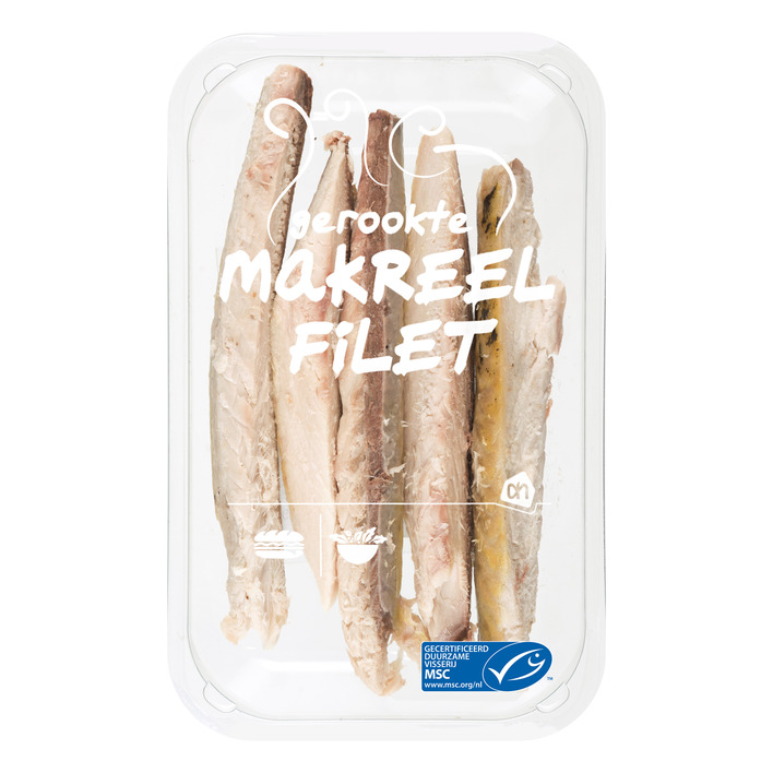 AH Gerookte makreelfilet graatloos