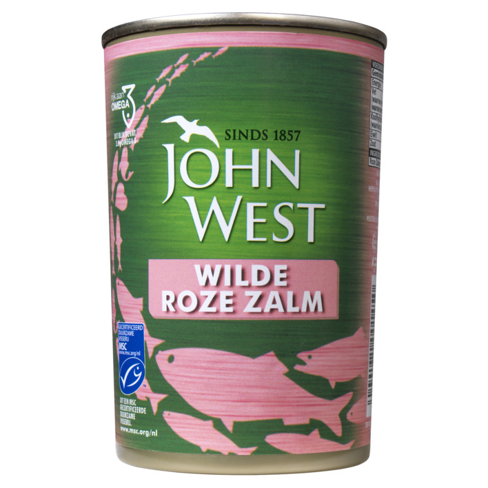 John West Wilde roze zalm