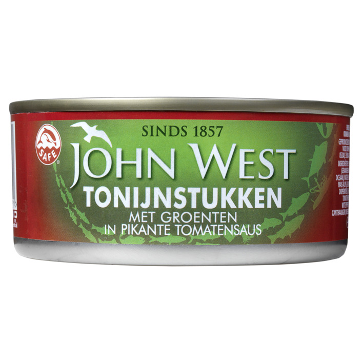 John West Tonijnstukken met groente