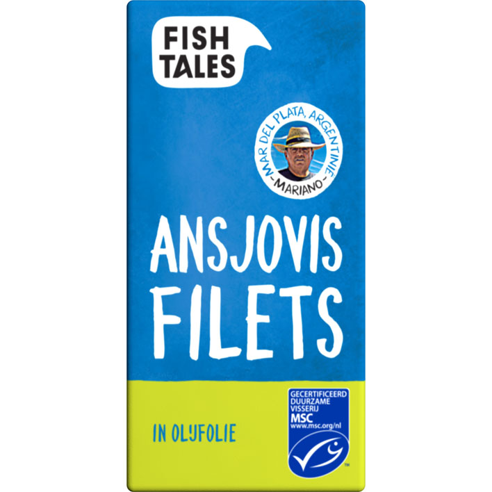 Fish Tales Ansjovisfilets in olijfolie