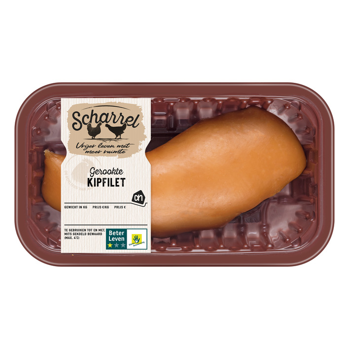 AH Scharrel kipfilet gerookt