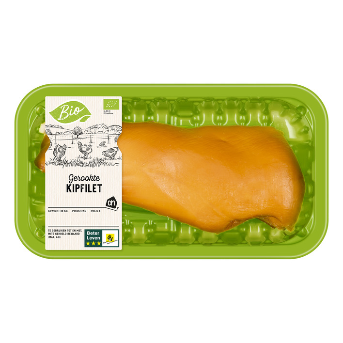 AH Biologisch Gerookte kipfilet