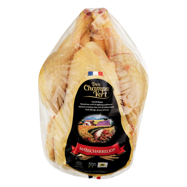 Des Champs Vert Franse scharrel maiskip