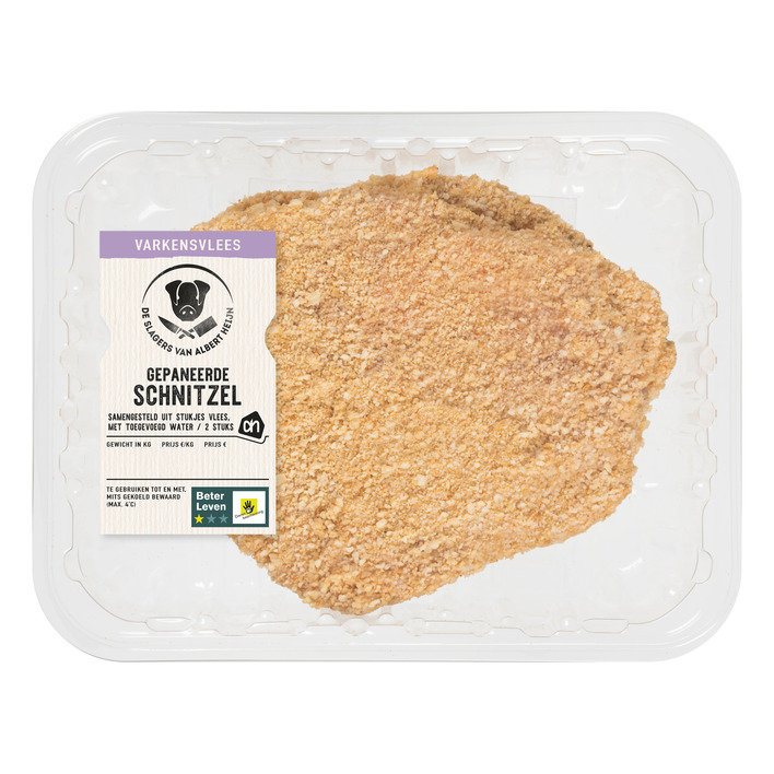AH Gepaneerde schnitzel 2 stuks