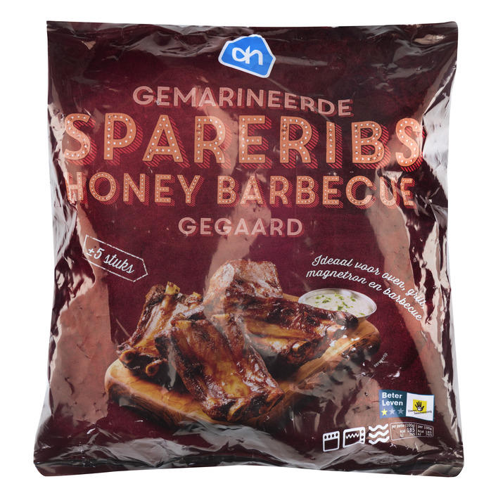 AH Voorgegaarde spareribs