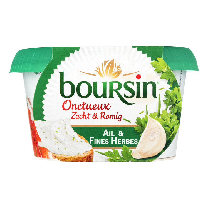 Boursin Creamy knoflook fijne kruiden