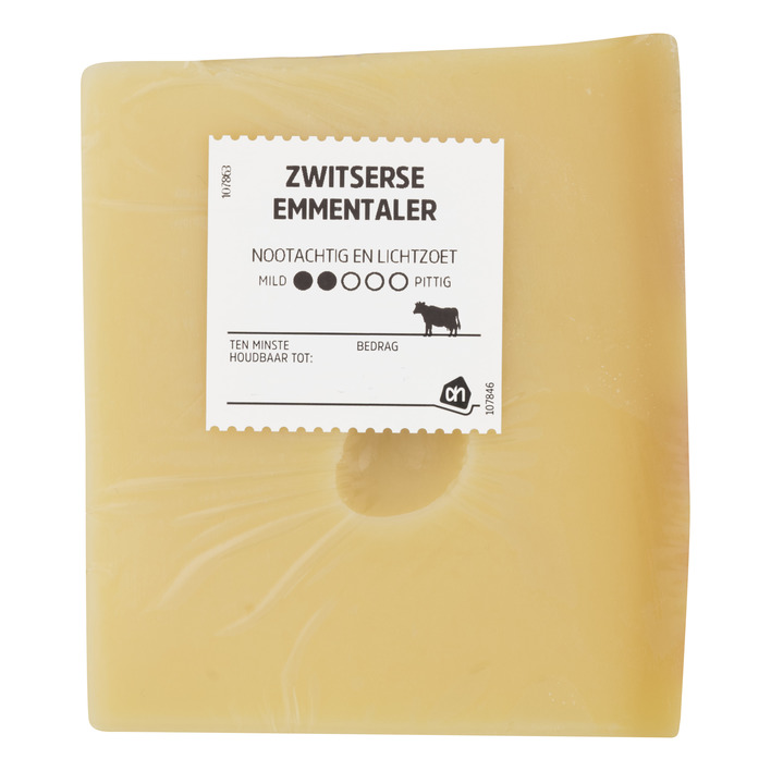 AH Zwitserse emmentaler AOP 45+ voorverpakt