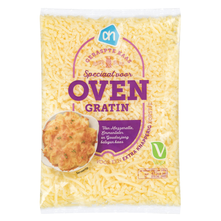 AH Ovengratin geraspte kaas