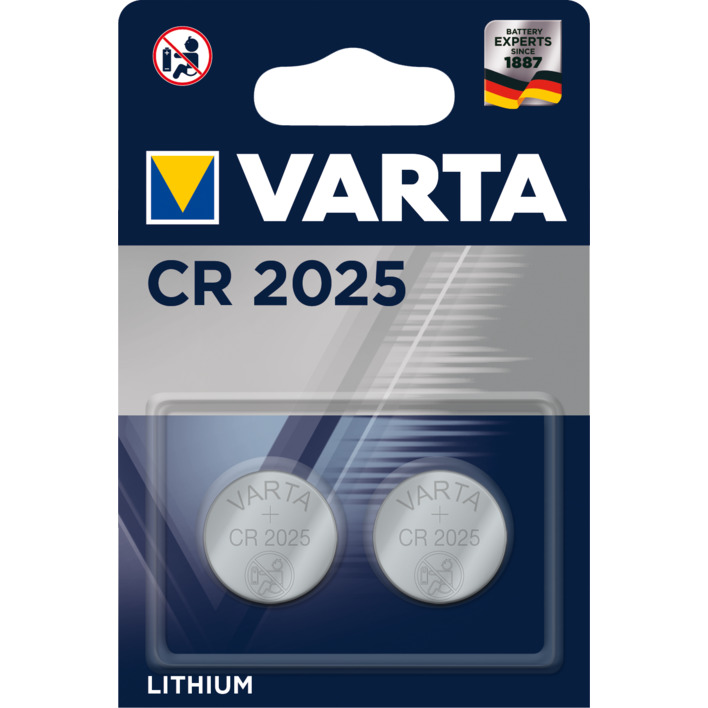 Varta Knoopcelbatterij lithium CR2025