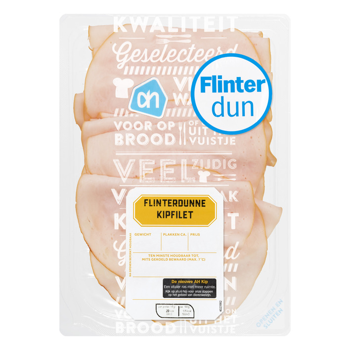 AH Scharrel flinterdunne kipfilet