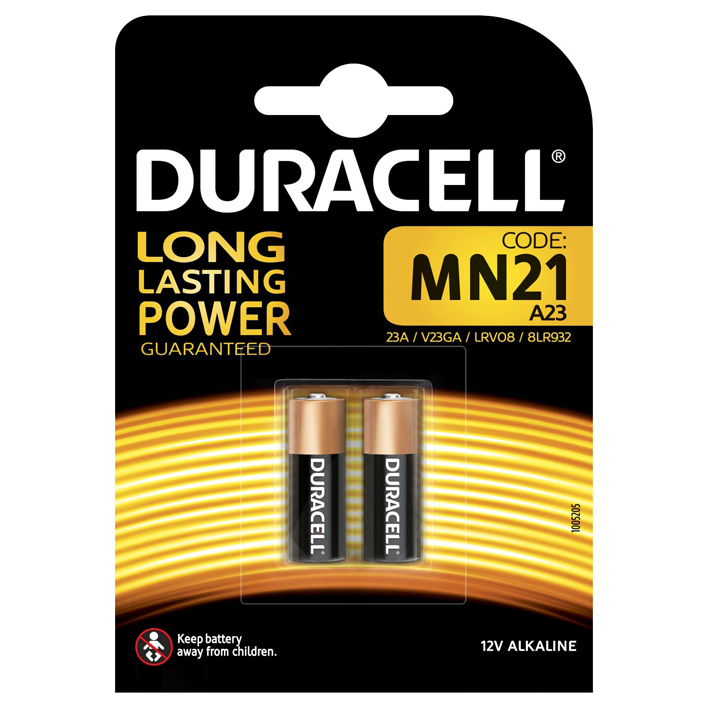 Duracell MN21 specialty alkalinebatterij A23