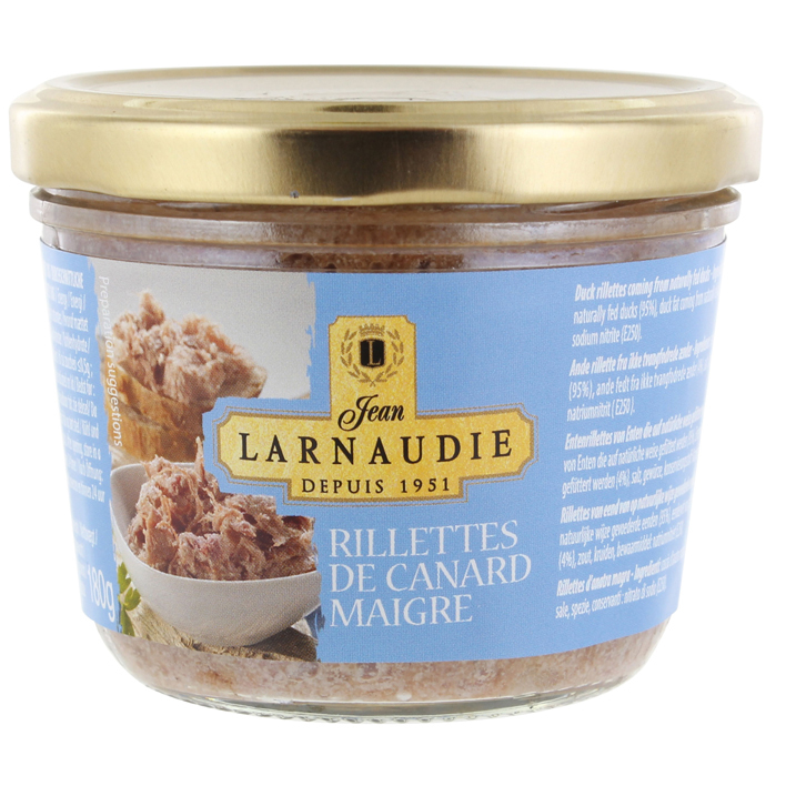 Jean Larnaudie Rillettes de canard maigre