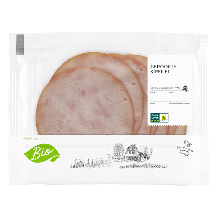 AH Biologisch Gerookte kipfilet