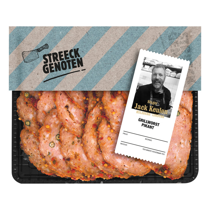 Streeckgenoten Grillworst pikant