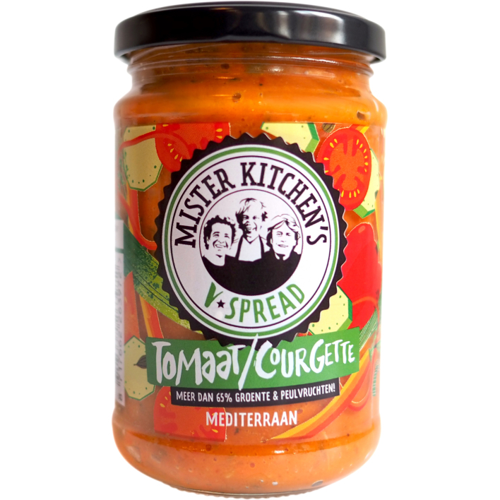 Mister kitchen's Veggie spread tomaat courgette