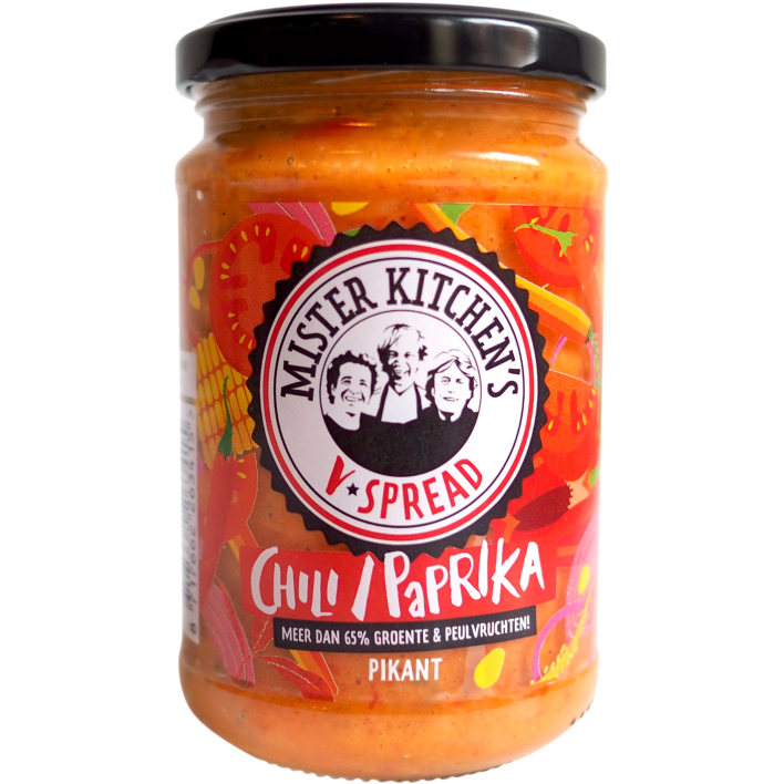 Mister kitchen's Veggie spread & dip chili paprika