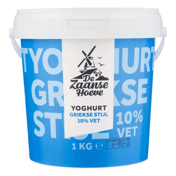 De Zaanse Hoeve Yoghurt Griekse stijl 10% vet