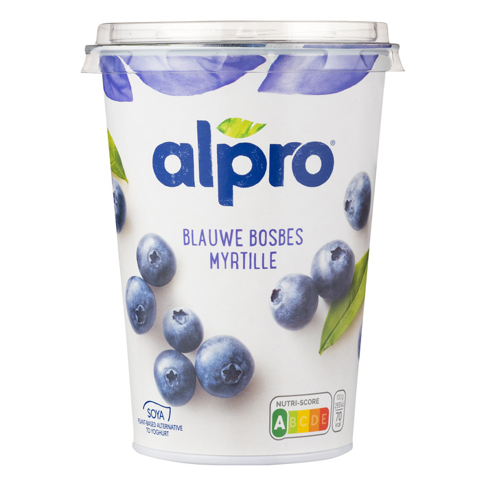 Alpro Plantaardig variatie blauwe bosbes