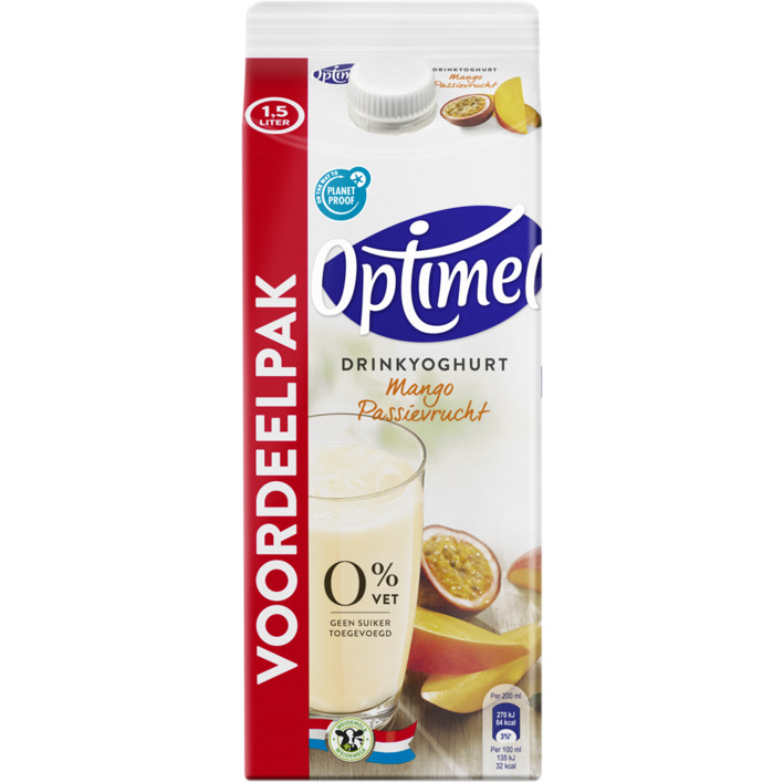 Optimel Drinkyoghurt mango passievrucht voordeel