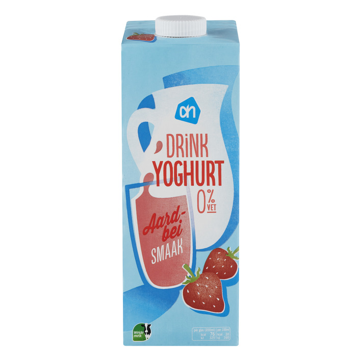 AH Yoghurtdrink aardbeismaak