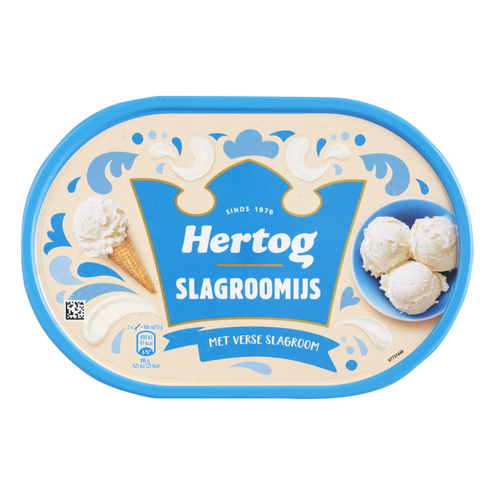 Hertog Slagroomijs