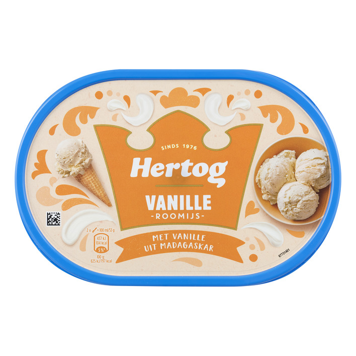 Hertog Ijssalon vanille