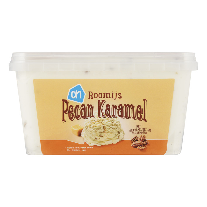 AH Roomijs pecan caramel