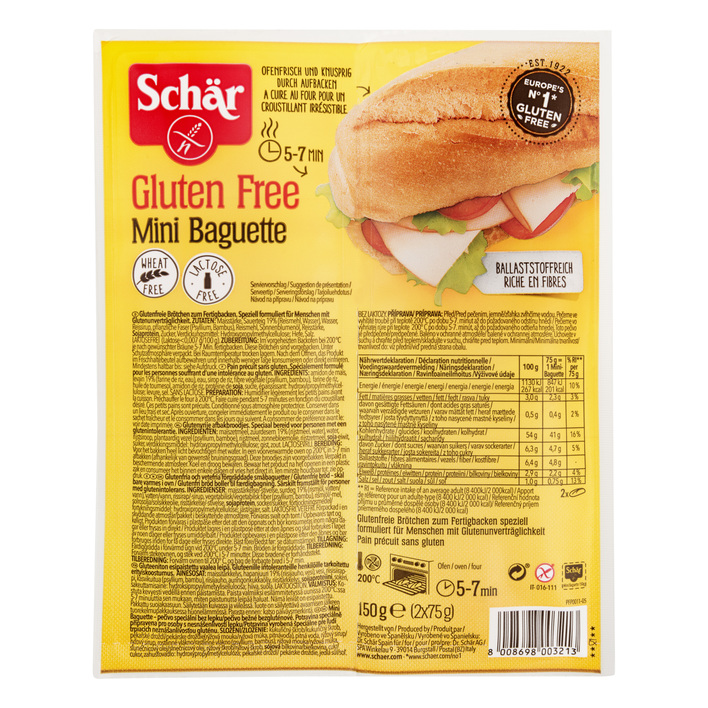 Schär Mini baguette glutenvrij
