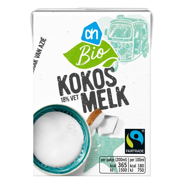 AH Biologisch Kokosmelk