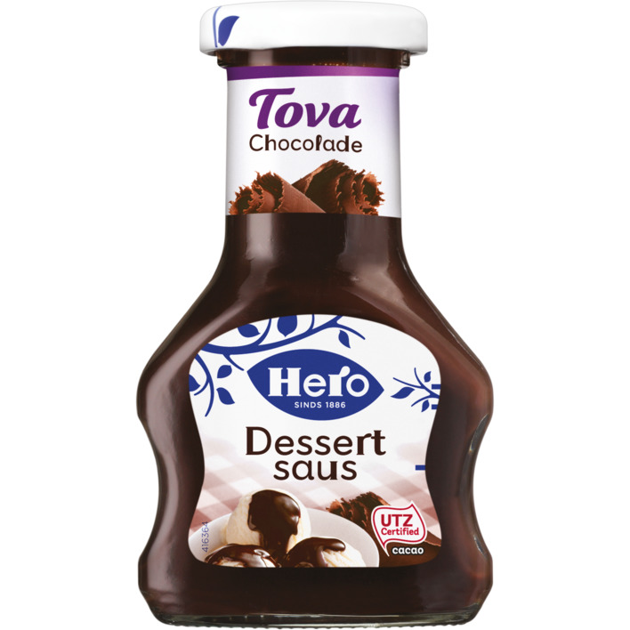 Hero Tova chocolade dessertsaus