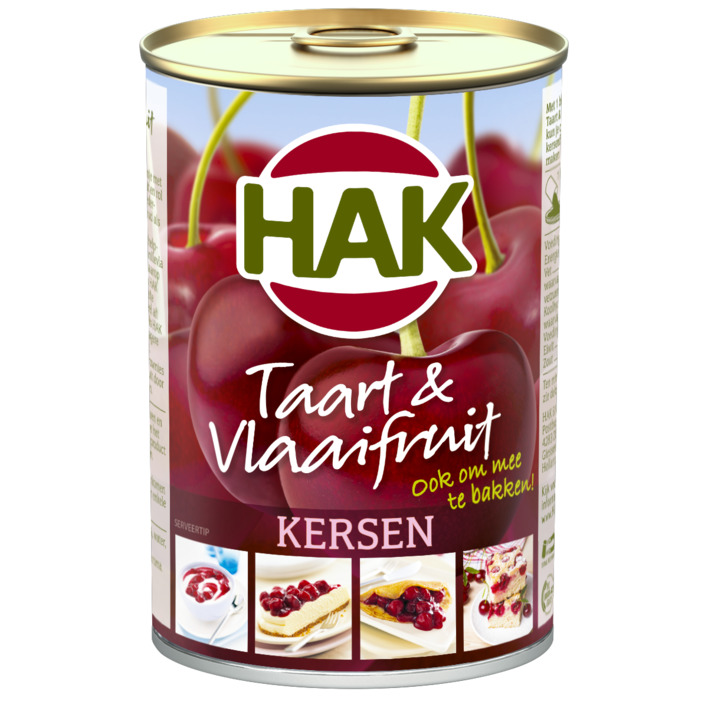 Hak Taart & vlaaifruit kersen