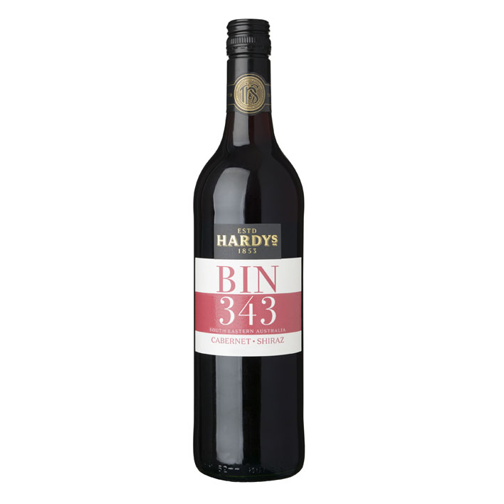 Hardys Bin 343 cabernet shiraz