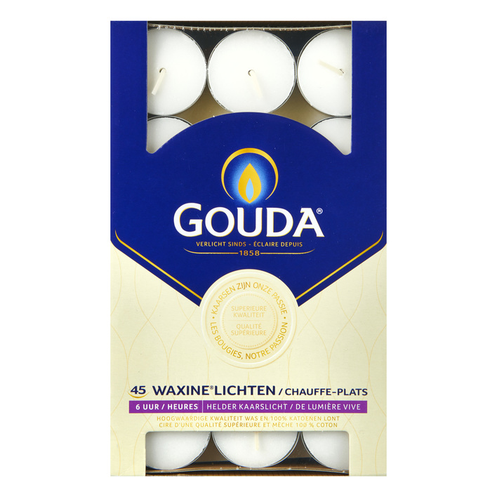 Gouda Waxinelichten 6 uur