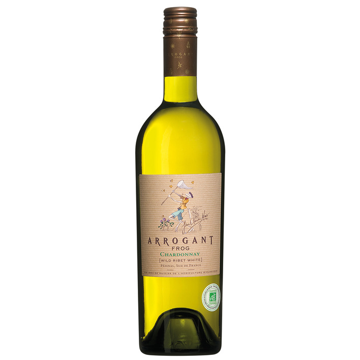 Arrogant Frog Chardonnay organic grapes