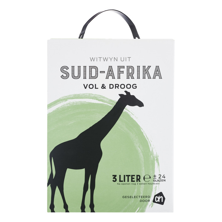 AH Vol & droge Zuid-Afrikaanse wit wijntap